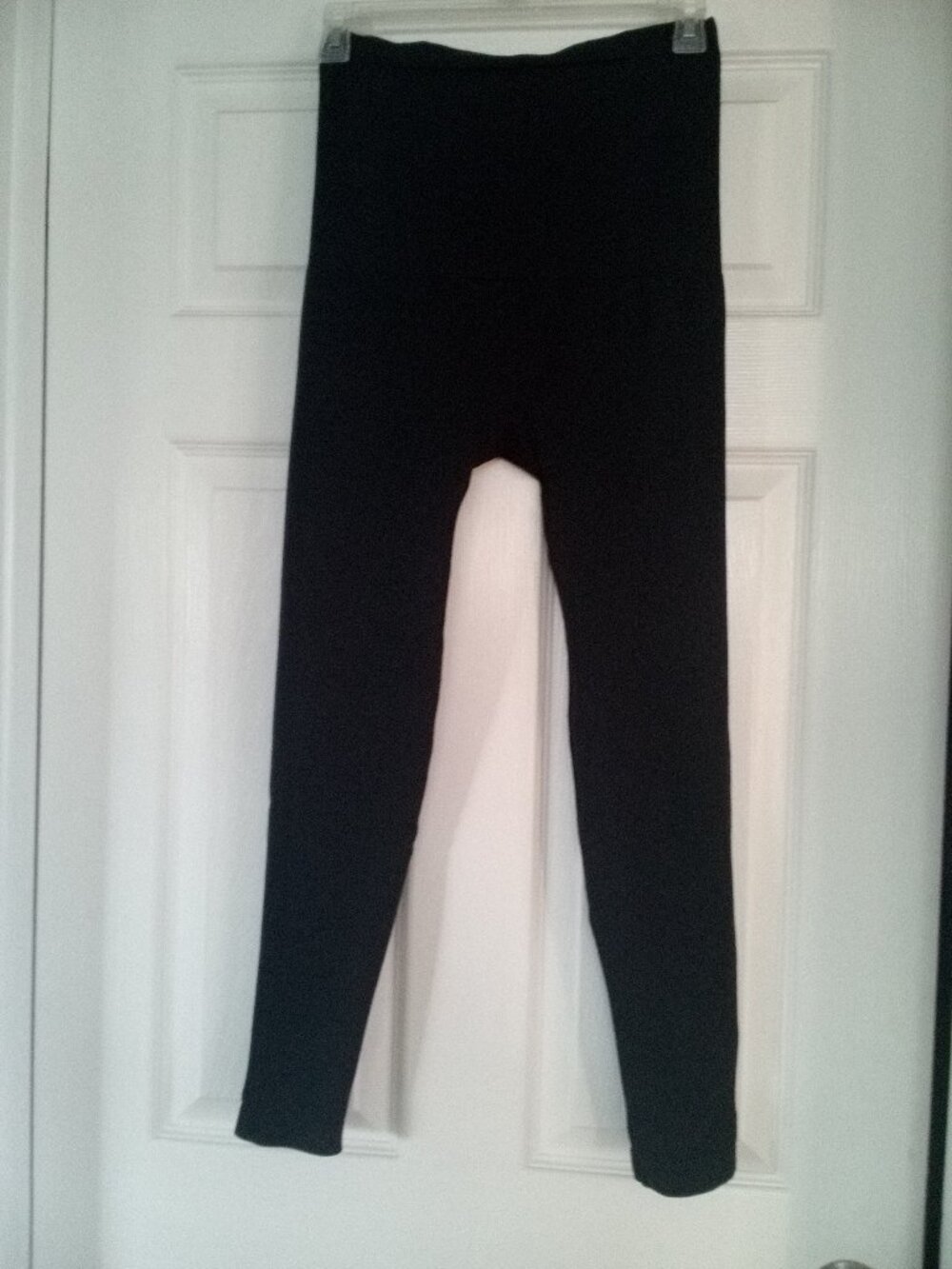 (761) SPANX Black leggings size L